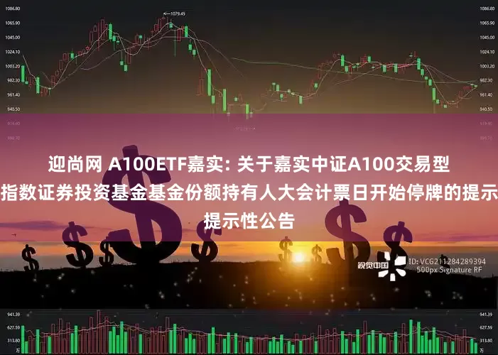 迎尚网 A100ETF嘉实: 关于嘉实中证A100交易型开放式指数证券投资基金基金份额持有人大会计票日开始停牌的提示性公告